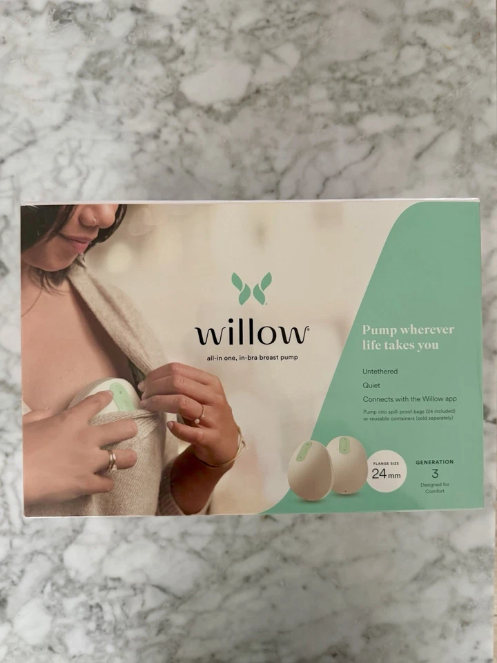 Willow 3.0 Wearable Breast Pump, All-In-One In-Bra Brand New Factory Sealed 24mm - Image 3 of 4