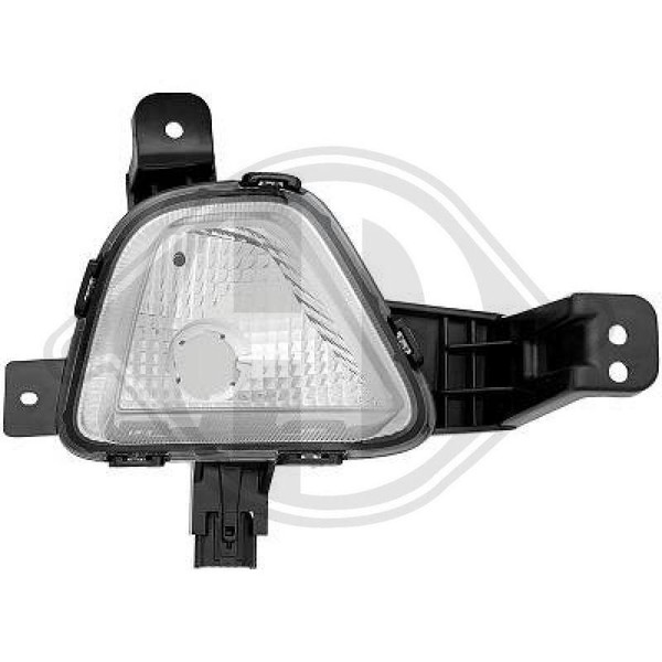 1X Tagfahrleuchte Diederichs 6837088 FüR Hyundai Rechts-image