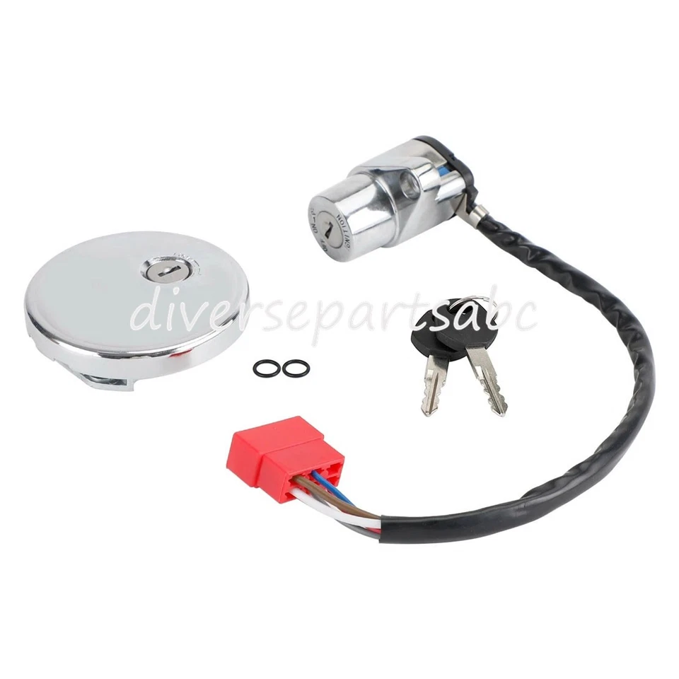 NUEVO interruptor de encendido y tapa del tanque de combustible para Kawasaki VULCAN 500/800 1995-2001 EE. UU. Foto 2 de 4