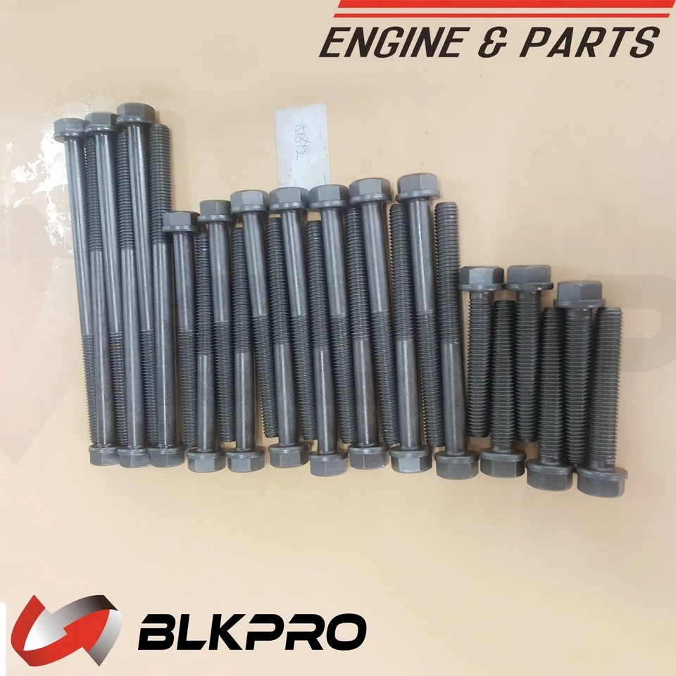 Juego de pernos de culata 26* OEM DCEC para Dodge Ram Cummins 89-98 12V Foto 4 de 4