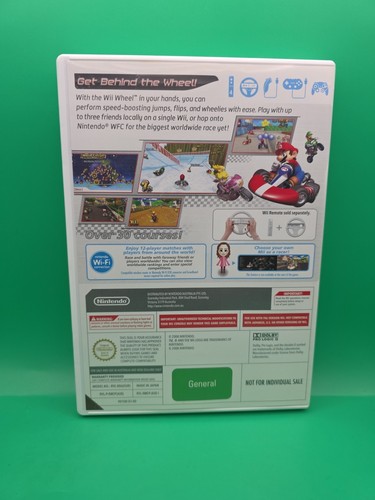 Mario Kart Wii (Nintendo, 2008) Complete With Manual PAL Wii U Compatible - Picture 3 of 3