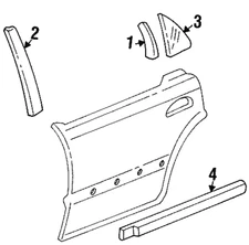 Genuine Honda Corner Cover 76771-SR4-013