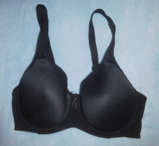 Wacoal Basic Beauty Black Spacer Underwire T-Shirt Bra 853192, Seamless Cups 34D