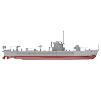 RHWS200026S 1/200 Project 194 BMO Patrol Boat Full Hull