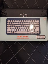 ONN Compact Wireless Keyboard surf onn. Blue White QWERTY English