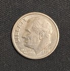 Error 1991 P Dime Worn Out Die Dropped Letters Struck Lost Letters Broken  — photo 2