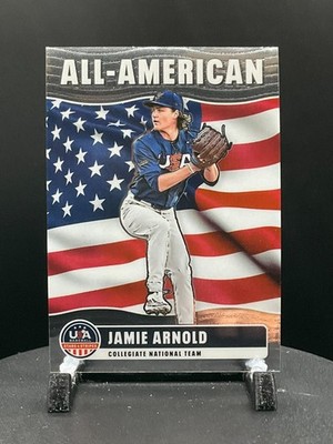 2026 Panini Stars & Stripes Prizm ALL-AMERICAN #8 JAMIE ARNOLD