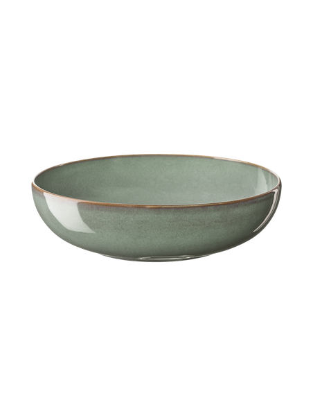 Asa Saisons Eucalyptus Pastateller | Steinzeug | Ca. H 5,5 X Ø 21 Cm | GrüN-image