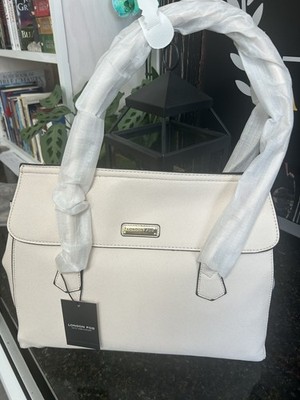 London Fog 100th Anniversary Collection Maille Tote Cream Cav. NWT