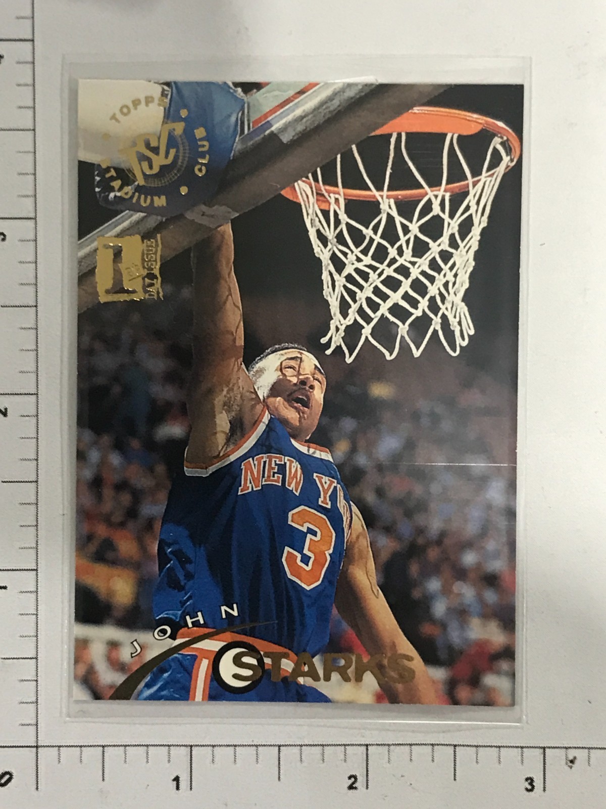 1994-95 Topps Stadium Club First Day Issue John Starks #248 New York Knicks