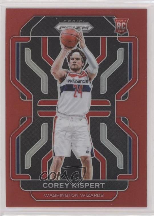 2021-22 Panini Prizm Red Prizm 52/299 Corey Kispert #275 0j5i