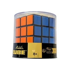 Rubiks Cube 3x3 50th Anniversary Retro Gold Metallic Sticker Collectible New