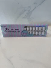 BTArtbox Nails X-Coat Tips 2 In 1 Soft Gel System Natural Series 150 Pc 15 Sizes