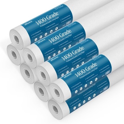 1400 Grade Futterpapier für Wände 10M Rolle Dicke Überstreichbare Weiße Tapete DIY