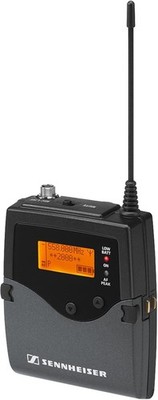Sennheiser SK 2000 XP transmitter, Aw band, SMA mod