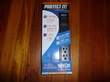 Tripp Lite TLP606B Protect It 6-Outlet Surge Protector (6ft Cord)