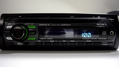 Sony CDX-GT310 Single Din CD Player AM FM Radio High Power Sub Out