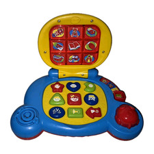Vtech BABY'S LEARNING LAPTOP 3 Play Modes Lights Sounds Objects Numbers
