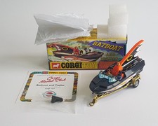 Corgi Model Club No 107, Batboat and Trailer, - Superb pristine Mint Condition.