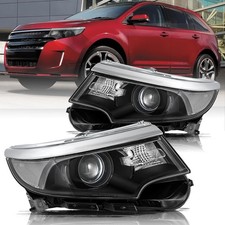 Headlight Assembly Compatible with 2011-2014 Ford Edge Projector OE Style Headla