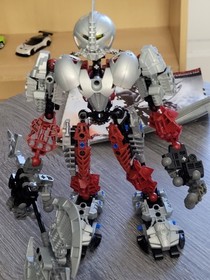 LEGO Bionicle 8733 Axonn Complete Titan Warrior READ DESCRIPTION