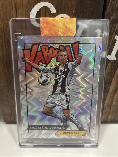 2018 Panini Cristiano Ronaldo Juventus Kaboom Case Hit SSP