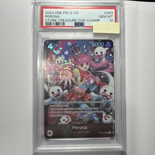 Perona (Store Treasure Cup 2024) graded PSA 10 for sale on eBay