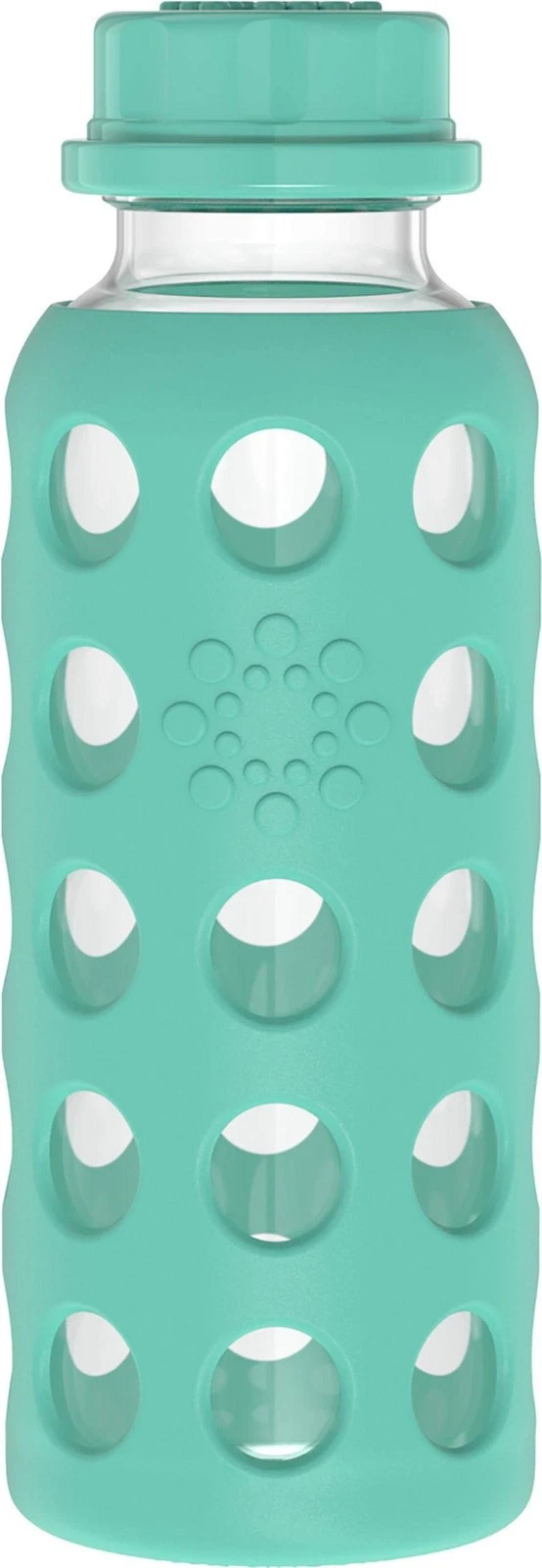 9 Ounce Baby Bottles Glass Bpa Free With Silicone Sleeve Leakproof Flat Cap