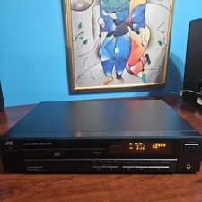 JVC Vintage 1989 CD Player XL-V311BK Compact Disc Player Tested Works Great