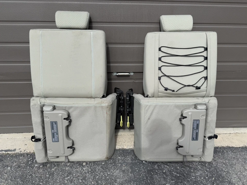 Задние сиденья водителя и пассажира Honda Element 2009-2011 левые и правые желтовато-коричневые от оригинального производителя - Изображение 4 из 4
