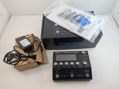 Boss GT-1000 Core Guitar Effects Processor Pedal Lightly Used Original Box