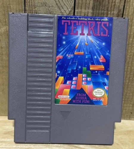 Tetris (Nintendo Entertainment System NES, 1989) Game Only - Tested