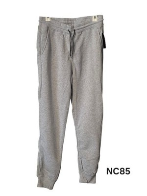 Mens Medium SP Essential Brand Gray Cuffed Sweatpants With Drawstring