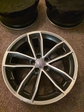 Set Of 4 Used Oem Audi S5 A5 19x8.5 Et32 Wheels Rims 5x112 No Cracks No Bends
