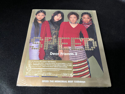 Speed The Memorial Best 1335days Dear Friends 2 CD (Girlband 2000s) J-Pop Group