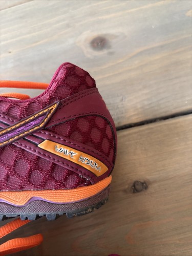 Mizuno Wave Kizuna lila orange Damen Spikes Leichtathletik Laufschuhe Größe 8,5 - Bild 8 von 11