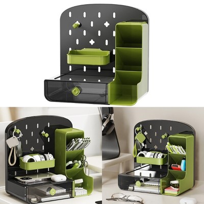 Interchangeable Panel Desk Tray Systems School Office Supply Storage Solution