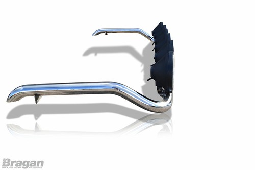 Roof Bar + Spot Lamps For Volvo FH 2 & 3 Globetrotter Standard Stainless Truck - Picture 6 of 12