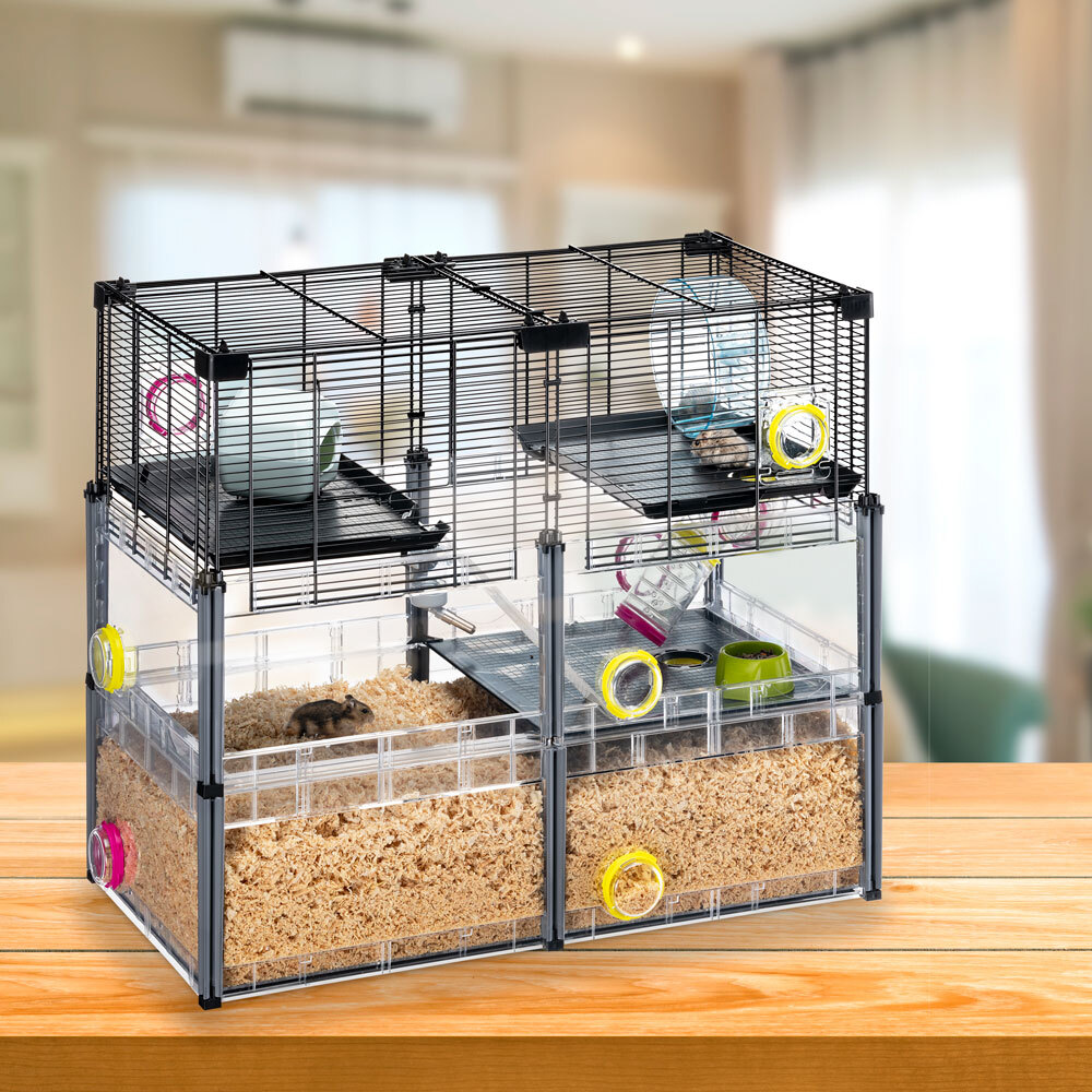 Savic Syrian Hamster Cage Setup Double Hamster Cage Store