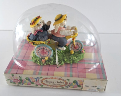 Bunny Tales Resin Figures Julies Journey NIB NEW Easter Village Dan Dee
