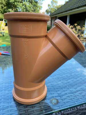 Osma 110mm Underground Drainage Y Branch 45 Degree Double Socket EBay UK osma-110mm-underground-drainage-y-branch-45-degree-double-socket-ebay-uk