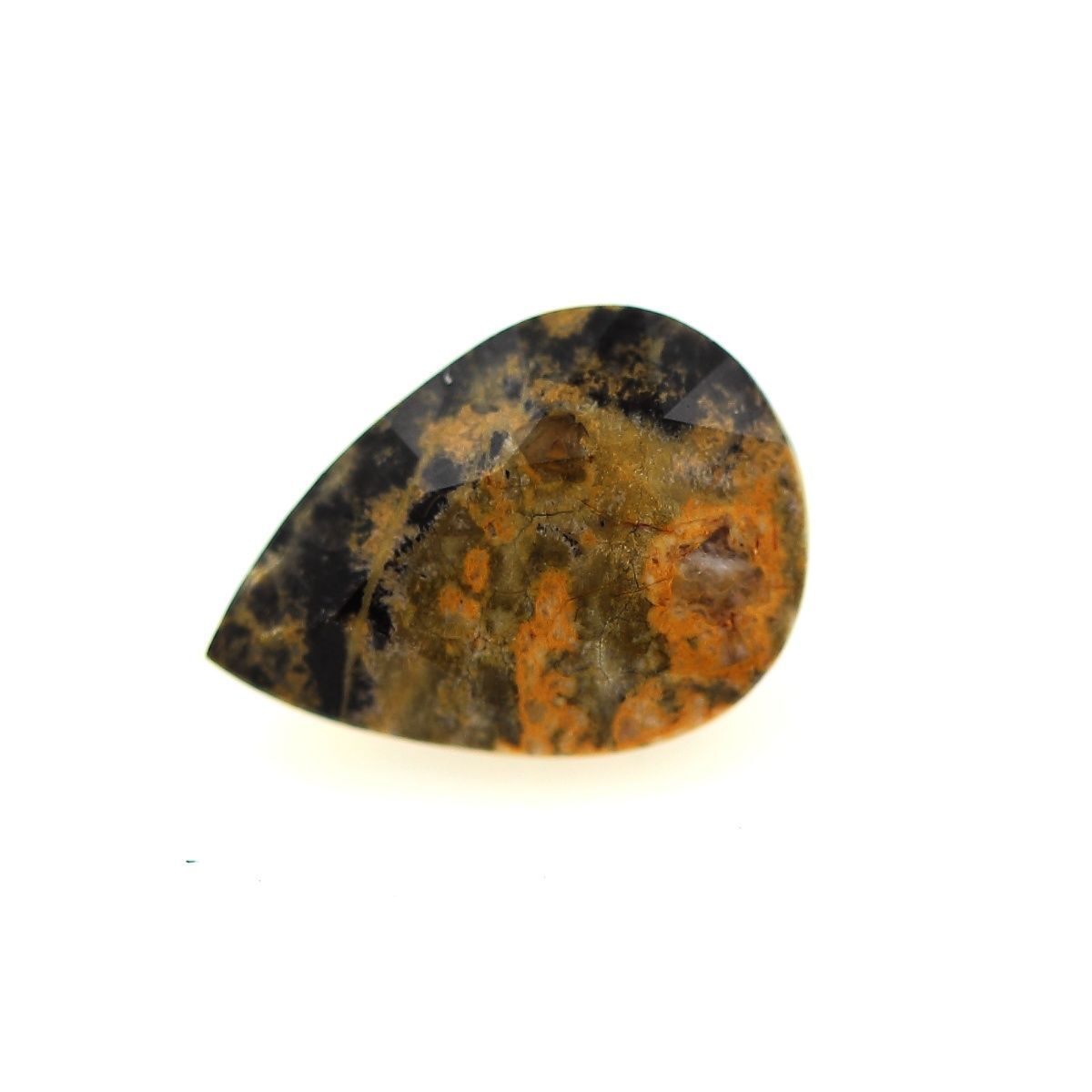 Jaspe multicolore d'Afrique 2.24 cts pour création de bijoux et lithothérapie