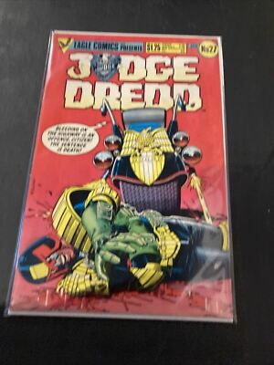 EAGLE COMICS PRESENTS - JUDGE DREDD NO. 27 - JAN