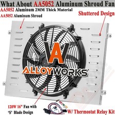 Aluminum Shroud Fan For 1973-1974 DODGE CHARGER CORONET PLYMOUTH SATELLITE 7.2L