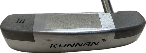 KUNNAN Tribute Tour III Putter with Insert - Leather Grip - 36” - Right Handed