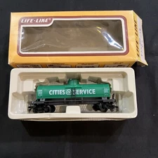 Life Like HO Scale Cities Service Tanker Train Car Railroad as pictures