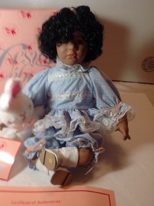 black porcelain baby dolls