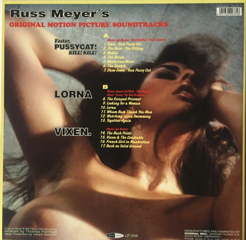 Russ Meyer´s - Lorna - Vixen - Faster, Pussycat! Kill! Kill! (Vinyl neu) - Bild 2 von 4