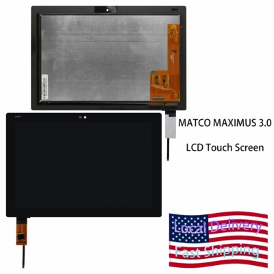 10.1'' Display LCD Touch Screen Digitizer Assembly For MATCO MAXIMUS 3.0 Original
