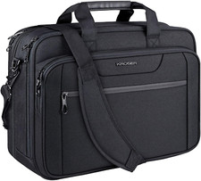 Laptop Bag Expandable Laptop Briefcase Fits up to 17.3 Inch Laptop Water-Repelle